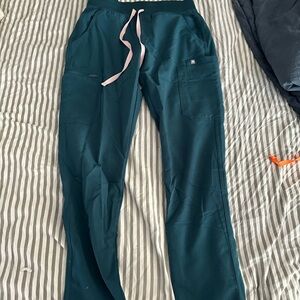 Figs Teal Technical Collection Pants